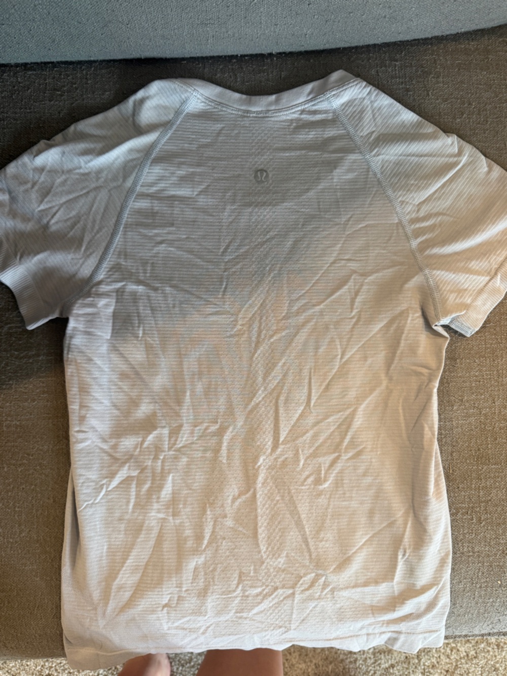 Light purple Athletic Short Sleeve Top Lulu lemon